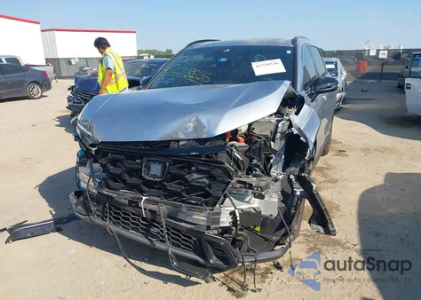 2024 Honda Cr-V Hybrid Sport-L из США, поврежденный, VIN 7FARS5H82RE028460